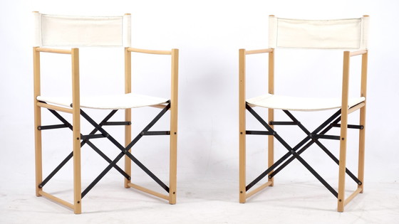 Image 1 of 4x Mid-Century folding chairs