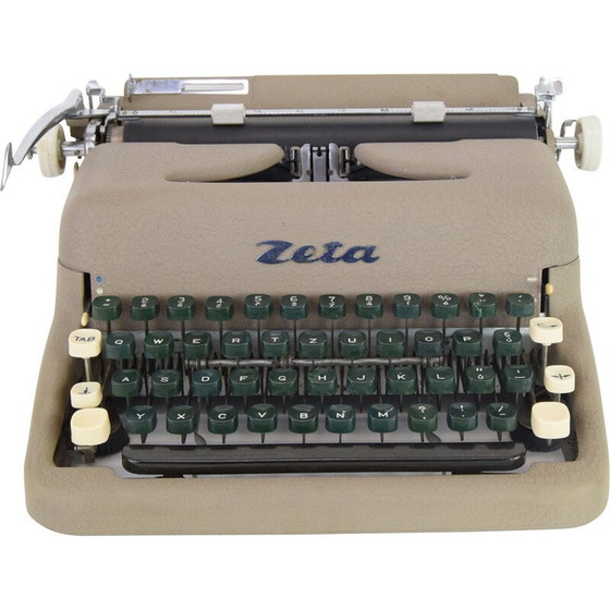 Image 1 of Mid-century typewriter, Czechoslovakia 1950s