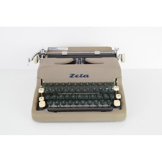 Image 1 of Mid-century typewriter, Czechoslovakia 1950s