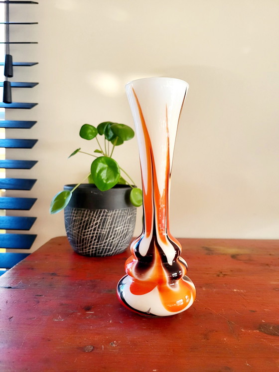 Image 1 of Vase en verre de Murano, Mid Century, Carlo Moretti, Italie, années 1950-60