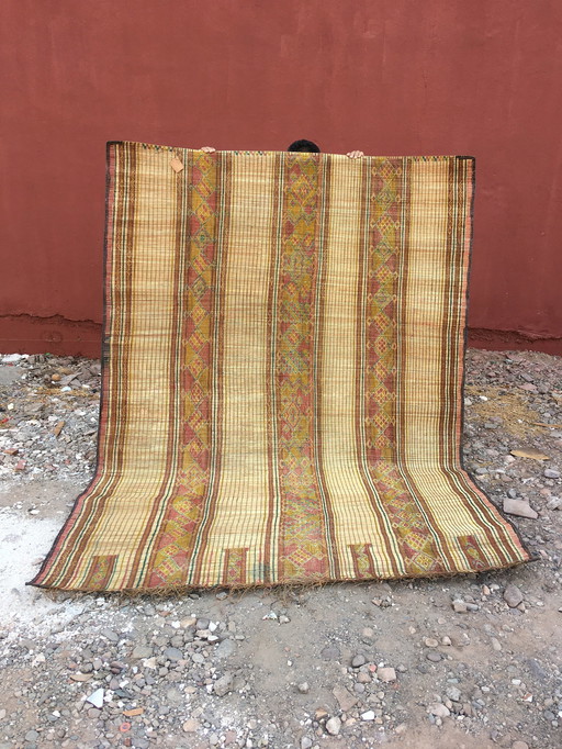 Mauritanian mat Touareg carpet 2.64 X 1.90 M