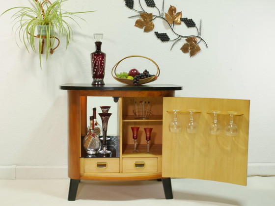 Image 1 of Vintage TV cabinet with bar compartment, 60s, Germany