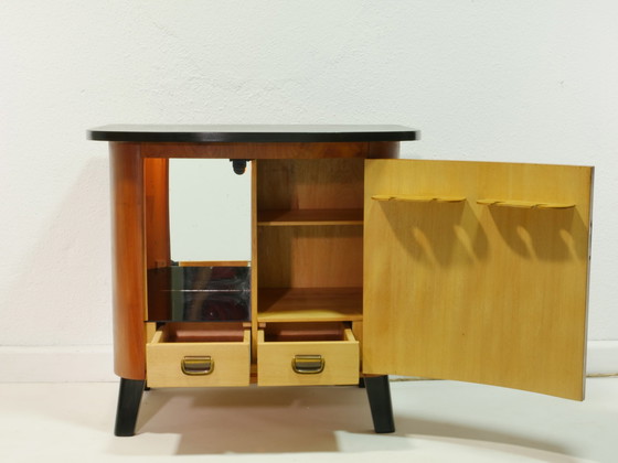 Image 1 of Vintage TV cabinet with bar compartment, 60s, Germany