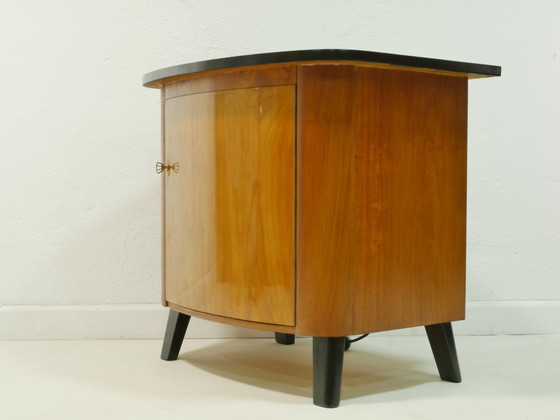 Image 1 of Vintage TV cabinet with bar compartment, 60s, Germany