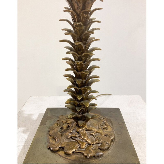 Image 1 of Vintage brass table lamp