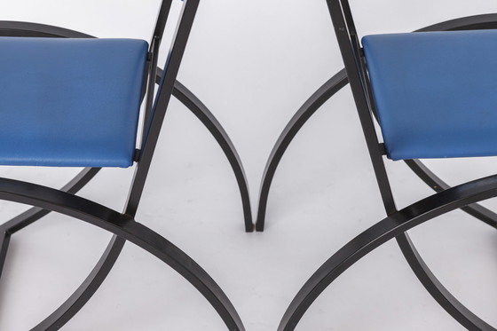 Image 1 of 7 Dining Chairs by Karl Friedrich Förster for KFF Germany, 1980s, Set of 7