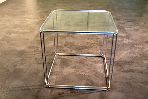 Graphic Isocele coffee table by Max Sauze, France, 1970s