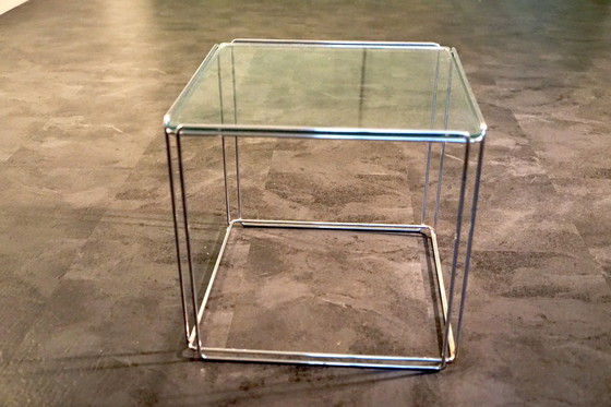 Image 1 of Graphic Isocele coffee table by Max Sauze, France, 1970s