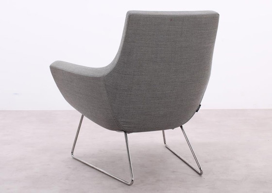 Image 1 of 4X Swedese Happy Easy Low Back Armchair Gray