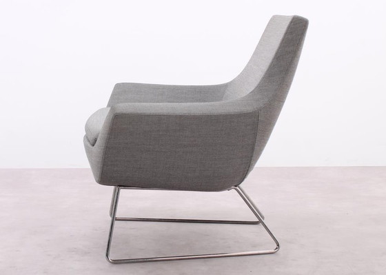 Image 1 of 4X Swedese Happy Easy Low Back Armchair Gray