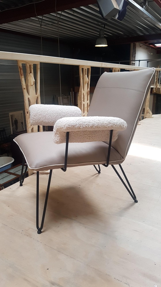 Image 1 of Fauteuil en simili-cuir Goossens