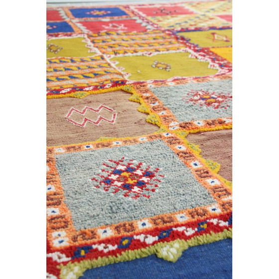Image 1 of Vintage colourful turkish rug