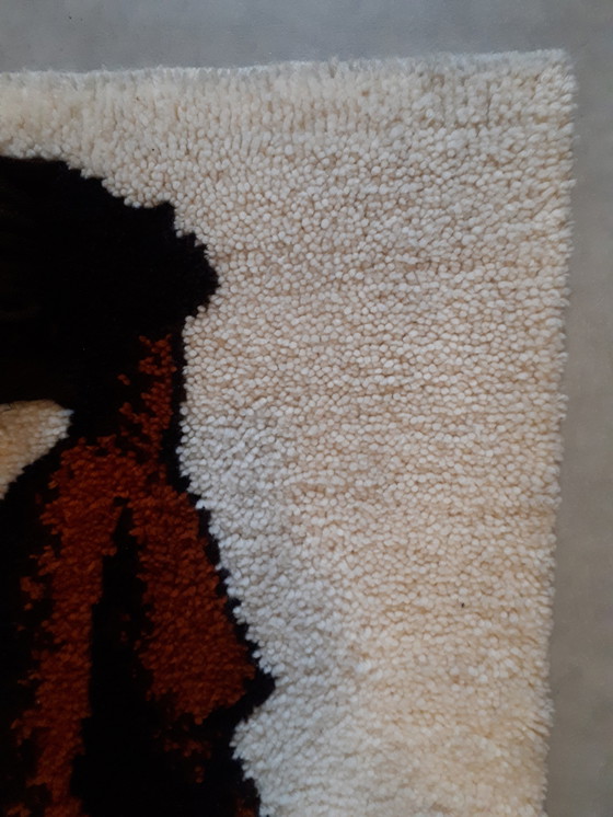 Image 1 of Arazzo vintage con opere d'arte di Smirne degli anni '70