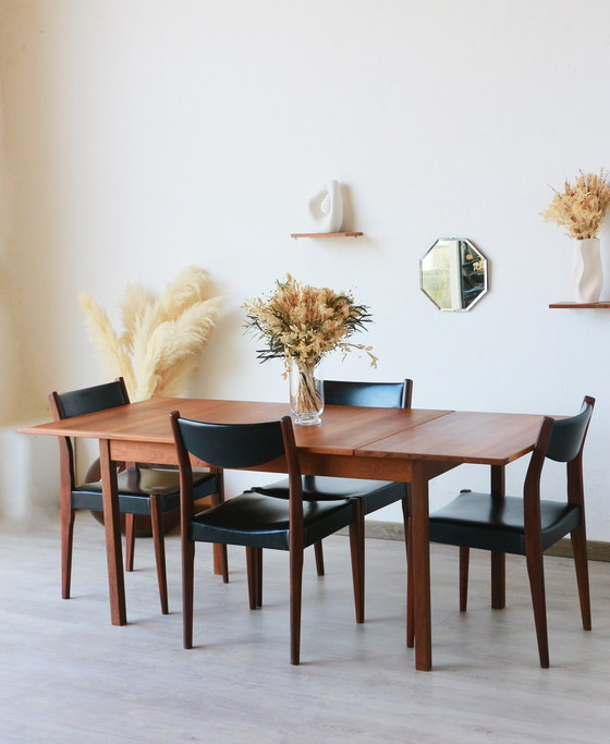 Image 1 of Rectangular Dining Table - Nils Jonsson Pour Troeds - Sweden - 1960