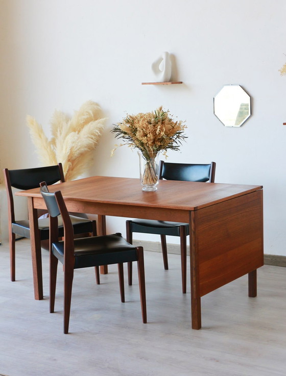 Image 1 of Rectangular Dining Table - Nils Jonsson Pour Troeds - Sweden - 1960
