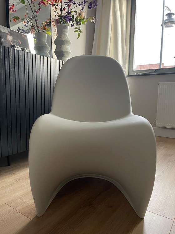 Image 1 of 4X Vitra Panton Chairs White