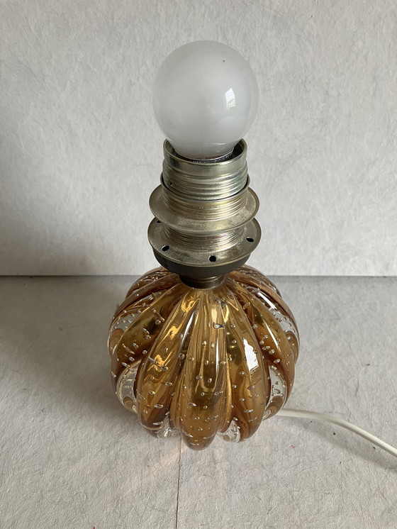 Image 1 of Archimede Seguso Murano Bullicante table lamp