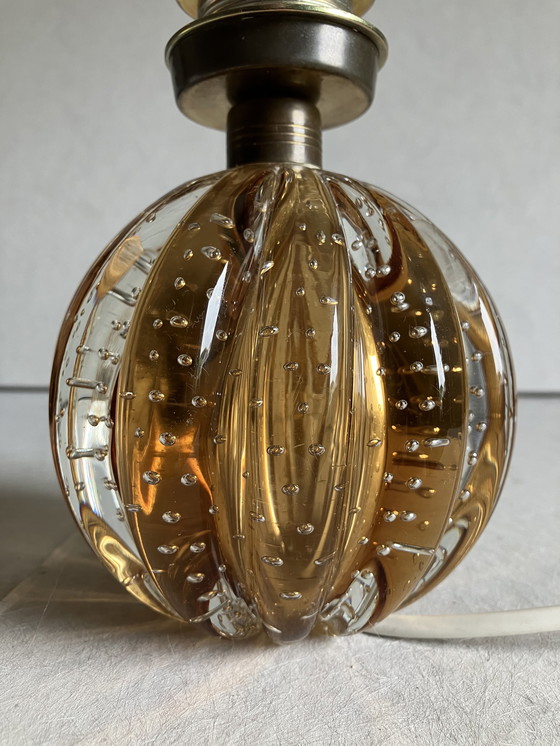 Image 1 of Archimede Seguso Murano Bullicante table lamp