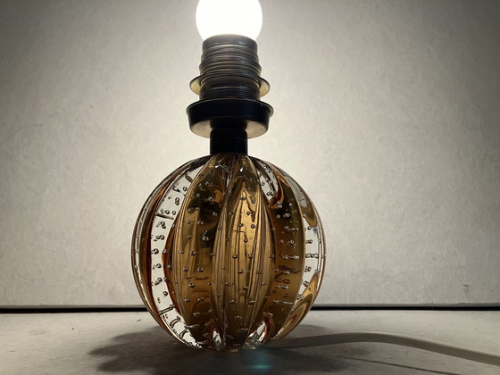 Image 1 of Archimede Seguso Murano Bullicante table lamp