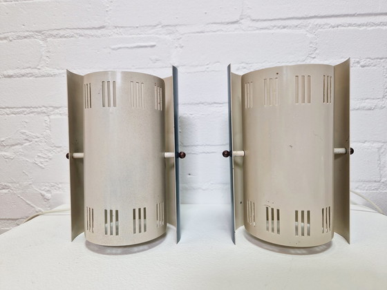 Image 1 of Pair of Philips NX45 Wall Lights, Louis Kalff