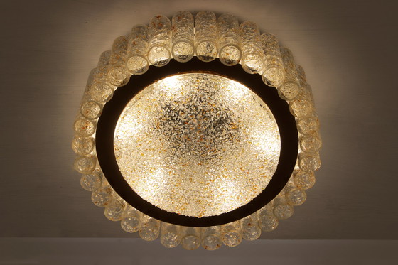 Image 1 of Mid - Century Ceiling Chandelier by Doria Leuchter