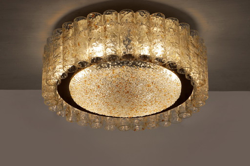 Lustre de plafond Mid Century de Doria Leuchter