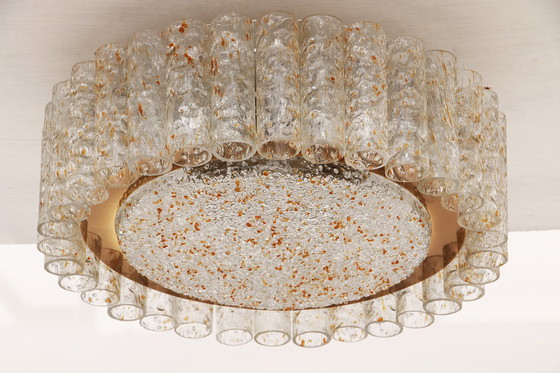 Image 1 of Mid - Century Ceiling Chandelier by Doria Leuchter