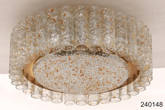 Image 1 of Mid - Century Ceiling Chandelier by Doria Leuchter