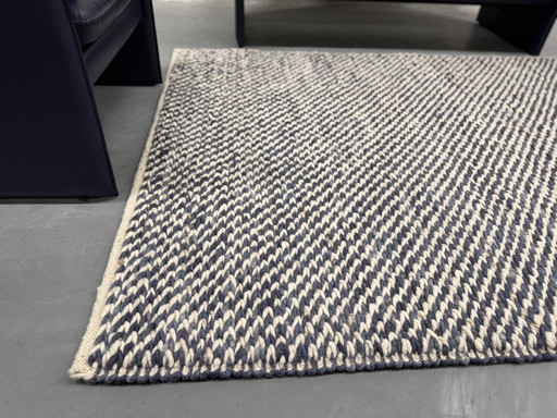 Brink and Campman Scone Rug Blue Wool