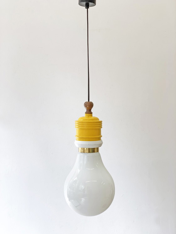 Image 1 of Pop Art Metalarte Light bulb pendant lamp