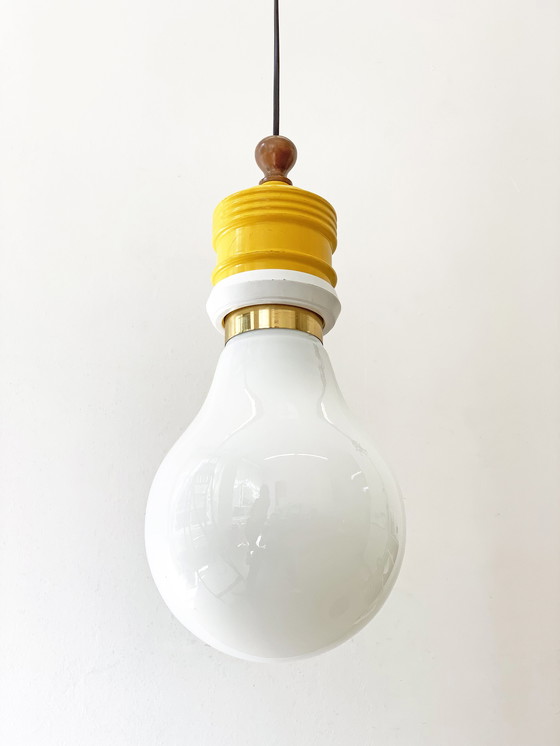 Image 1 of Pop Art Metalarte Light bulb pendant lamp