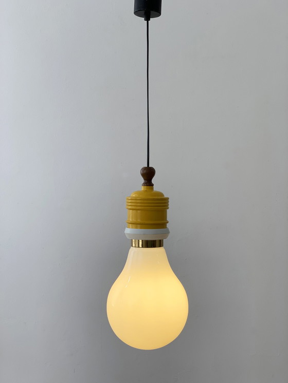 Image 1 of Pop Art Metalarte Light bulb pendant lamp