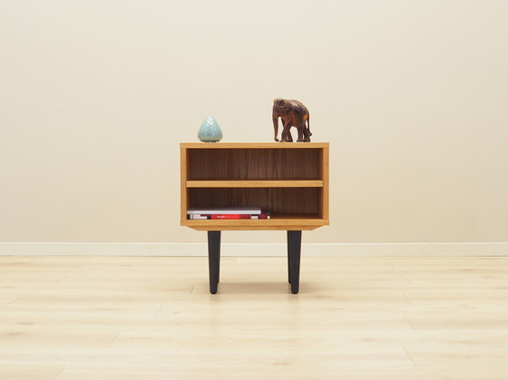 Image 1 of Oak Bedside Table, Scandinavian Design