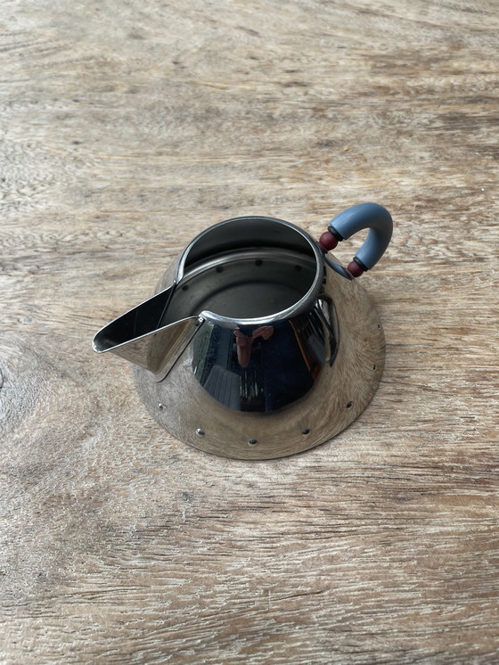 Image 1 of Alessi Michael Graves Sugar Bowl, Milk Jug And Pepper Mill