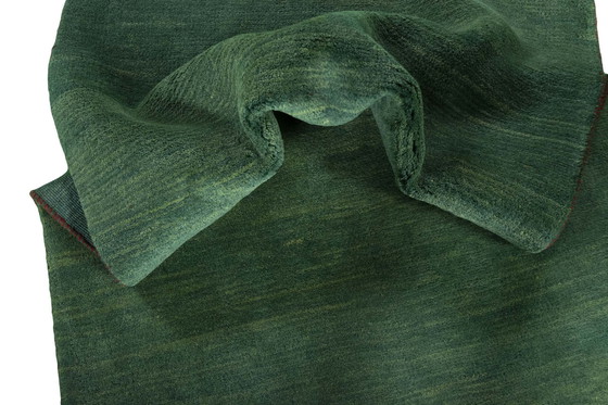 Image 1 of Hand-knotted Gabbeh nomadic rug - 189 X 121 Cm - Natural green