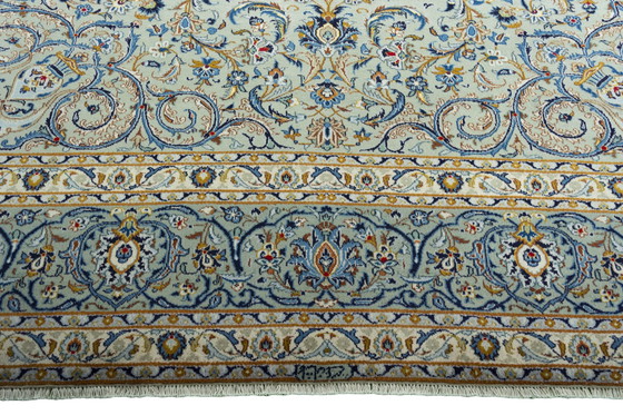 Image 1 of Hand-knotted Keshan Persian rug - 408 X 313 Cm