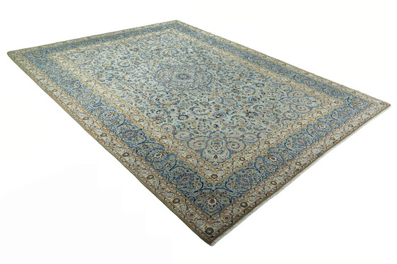 Image 1 of Hand-knotted Keshan Persian rug - 408 X 313 Cm