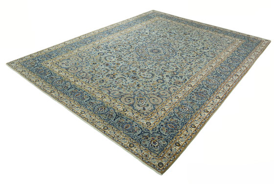 Image 1 of Hand-knotted Keshan Persian rug - 408 X 313 Cm