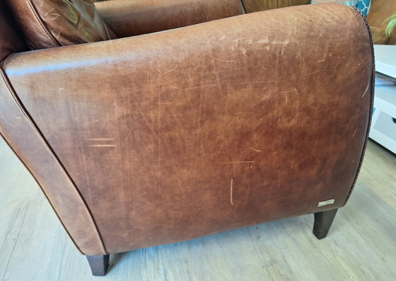 Image 1 of 1x Matteo leather armchair