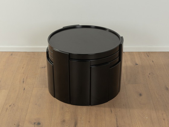 Image 1 of Model 783 nesting tables, Gianfranco Frattini, Cassina 