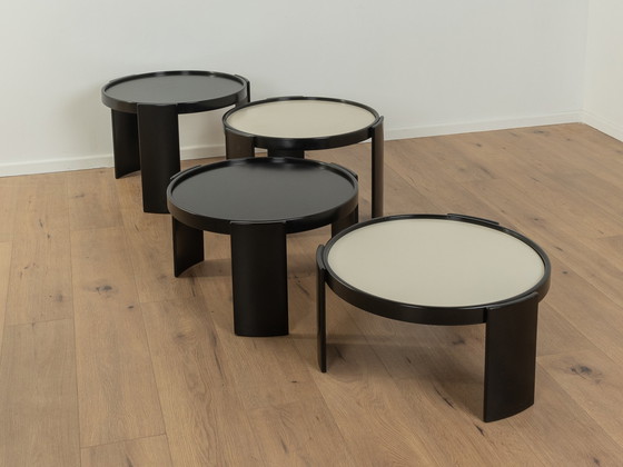 Image 1 of Model 783 nesting tables, Gianfranco Frattini, Cassina 