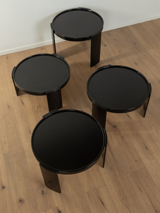 Image 1 of Model 783 nesting tables, Gianfranco Frattini, Cassina 