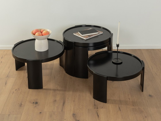 Image 1 of Model 783 nesting tables, Gianfranco Frattini, Cassina 