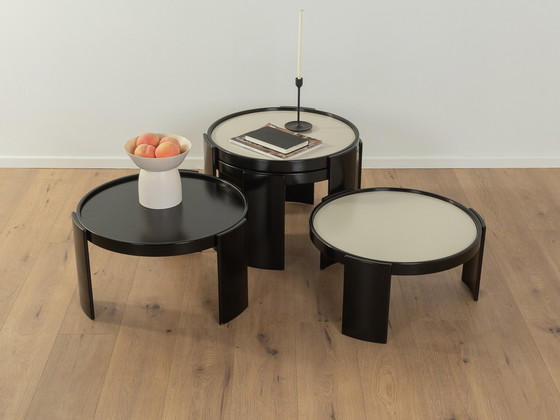 Image 1 of Model 783 nesting tables, Gianfranco Frattini, Cassina 