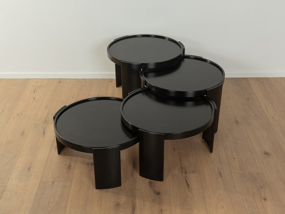 Image 1 of Model 783 nesting tables, Gianfranco Frattini, Cassina 