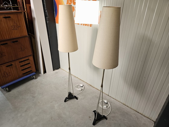 Image 1 of Set di lampade da terra vintage anni '50