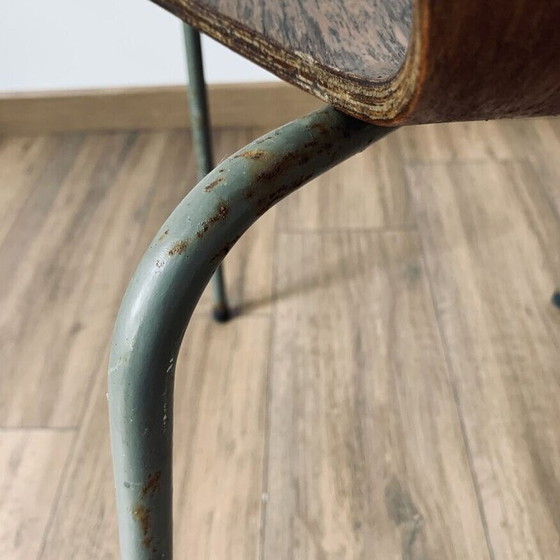 Image 1 of Pair of vintage 3107 bentwood chairs by Arne Jacobsen