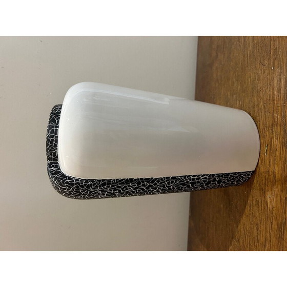 Image 1 of Vintage ceramic memphis vase, 1980