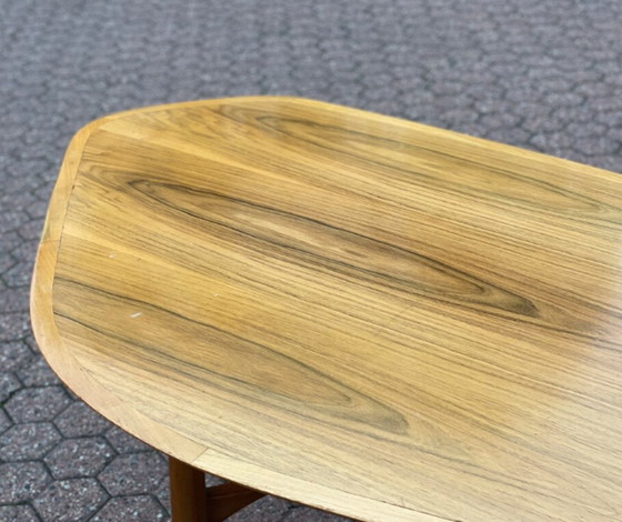 Image 1 of Svante Skog 50s walnut coffee table