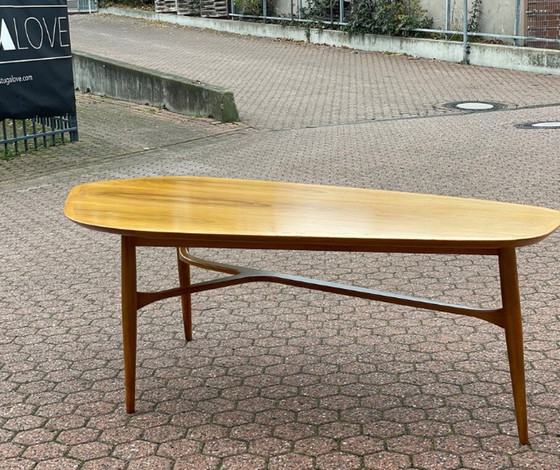 Image 1 of Svante Skog 50s walnut coffee table